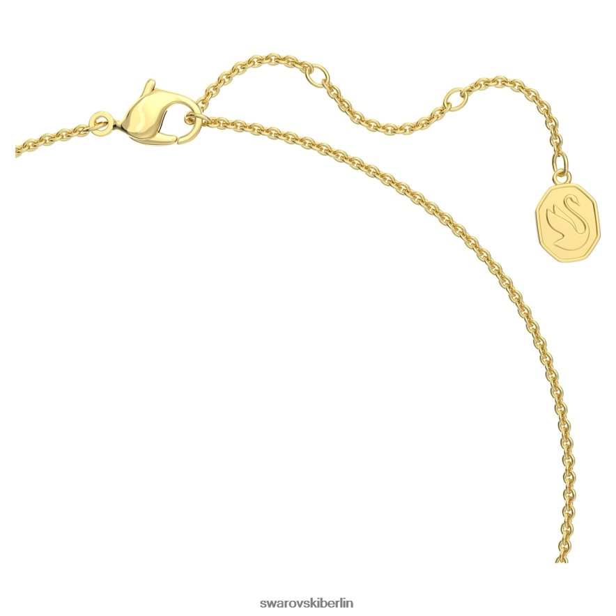 Swarovski Alea-Halskette mehrfarbig, vergoldet Schmuck HLT448120