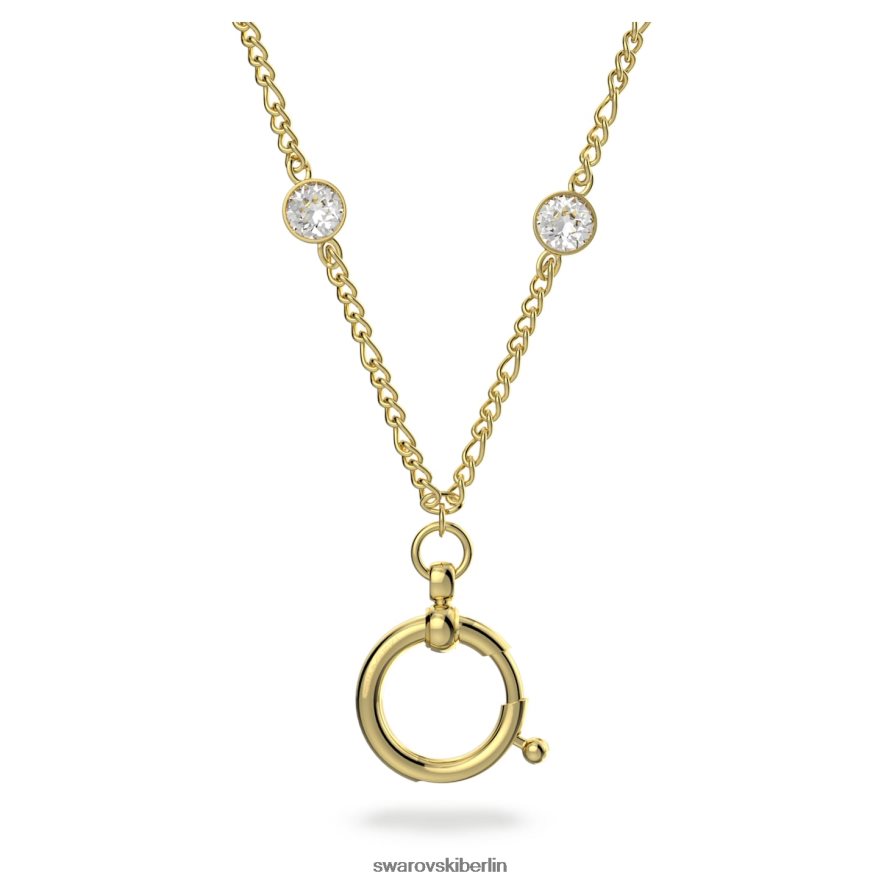 Swarovski Curiosa-Halskette Goldton, vergoldet Schmuck HLT44866