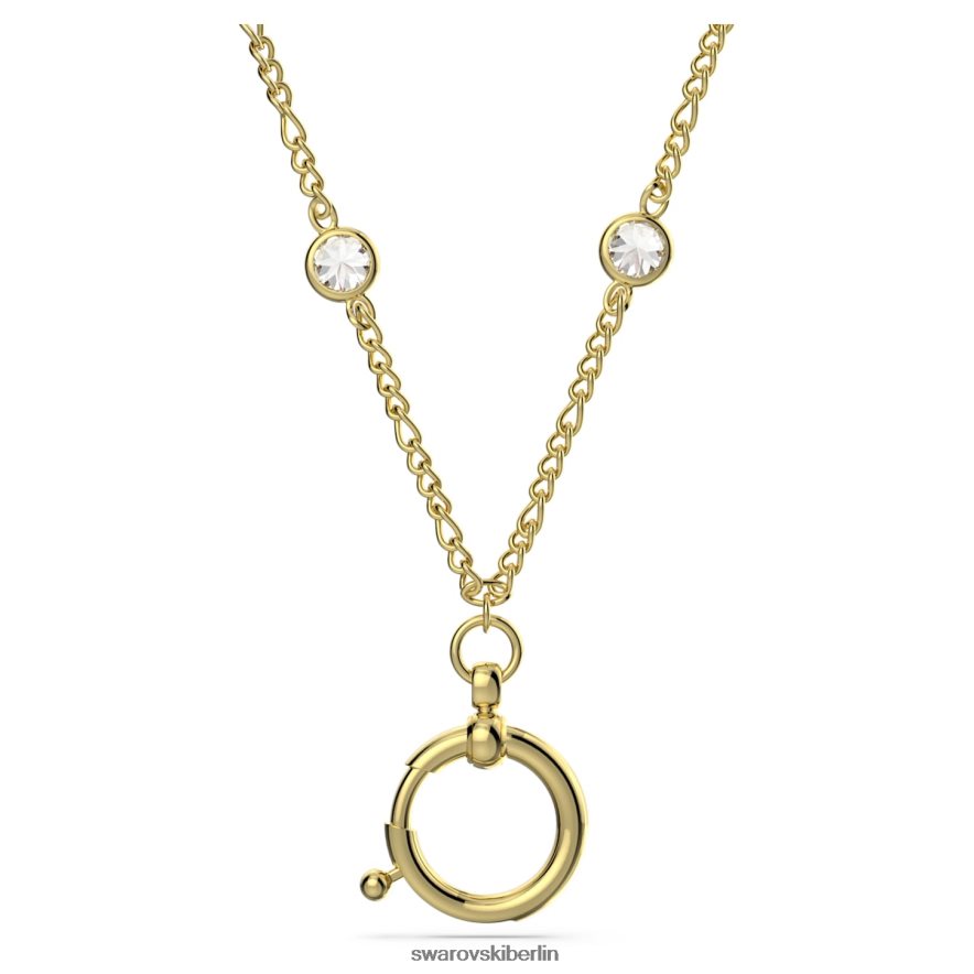 Swarovski Curiosa-Halskette Goldton, vergoldet Schmuck HLT44866