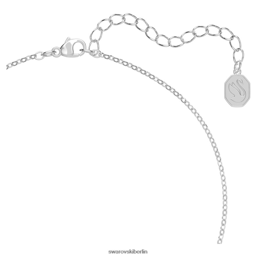 Swarovski Millenia-Halskette Trilliantschliff, blau, rhodiniert Schmuck HLT44857