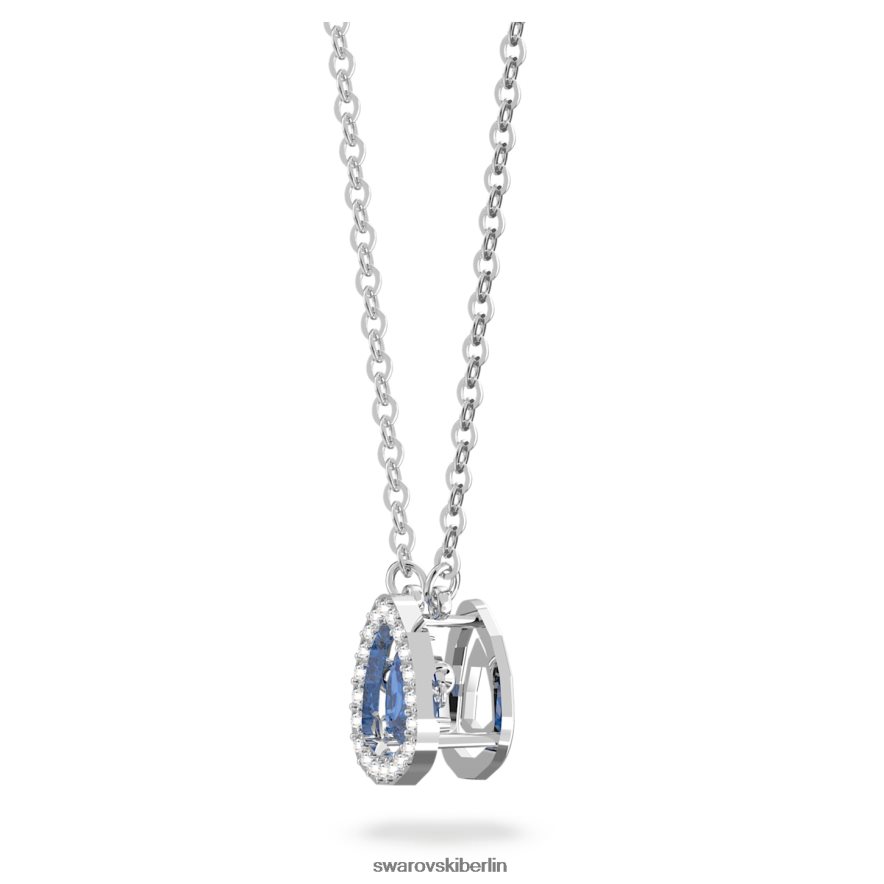 Swarovski Millenia-Halskette Trilliantschliff, blau, rhodiniert Schmuck HLT44857