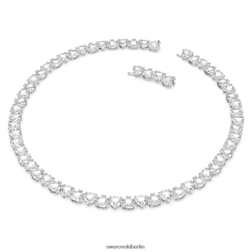 Swarovski Millenia-Halskette Trilliantschliff, weiß, rhodiniert Schmuck HLT448137