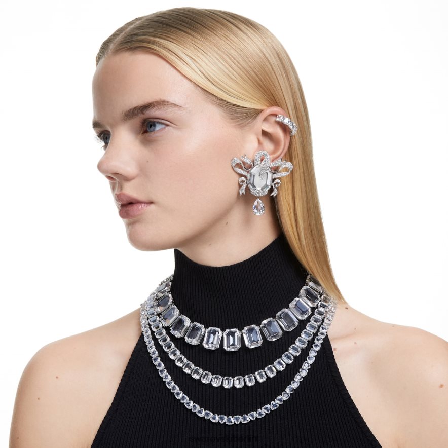Swarovski Millenia-Halskette Trilliantschliff, weiß, rhodiniert Schmuck HLT448137