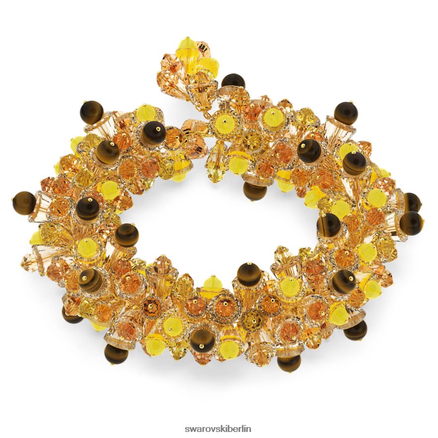 Swarovski Somnia-Halskette Statement, mehrfarbig, vergoldet Schmuck HLT44895