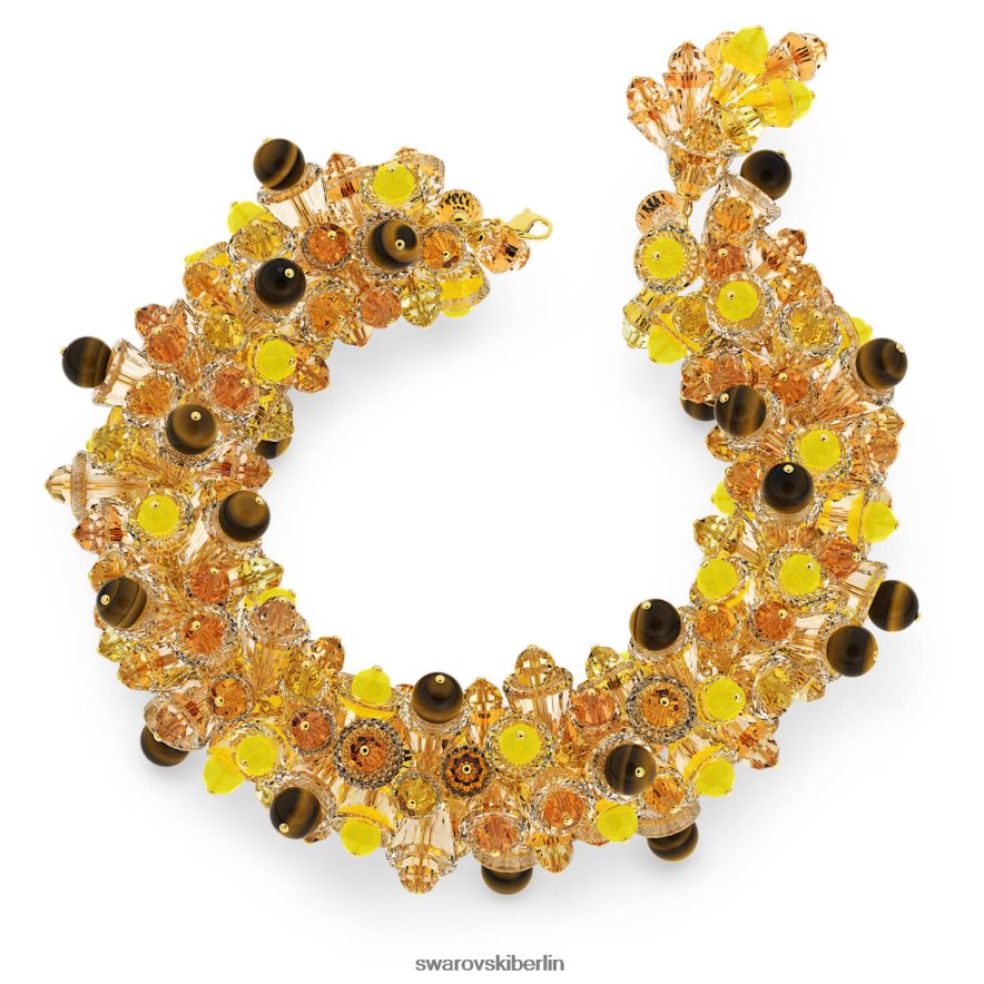 Swarovski Somnia-Halskette Statement, mehrfarbig, vergoldet Schmuck HLT44895
