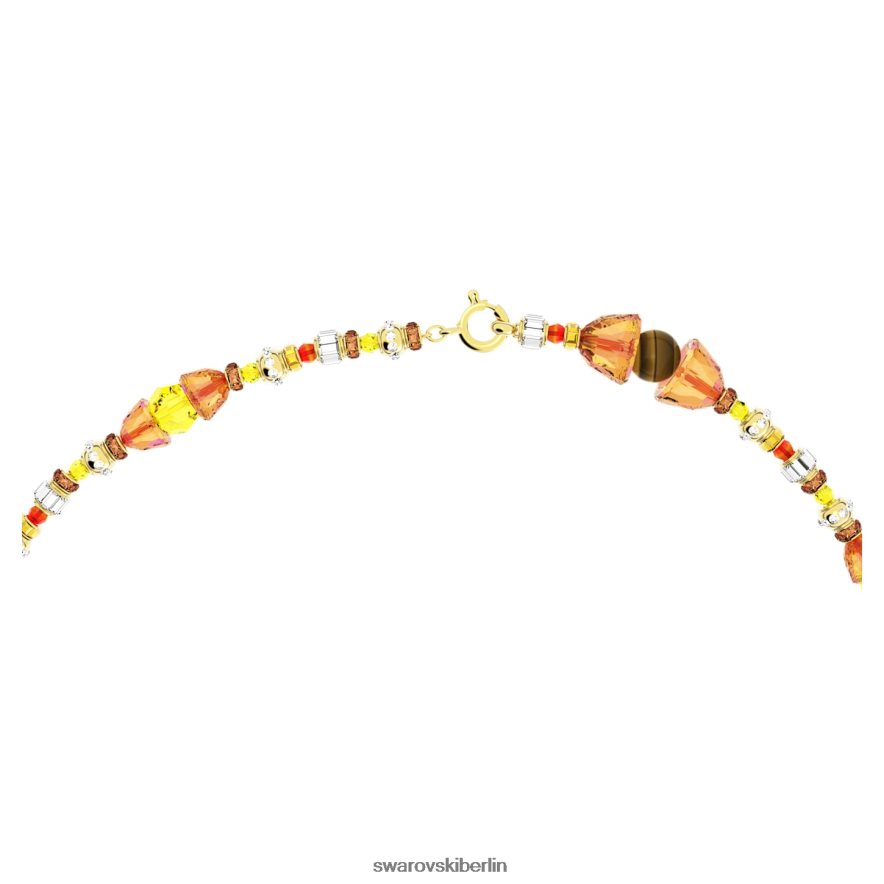 Swarovski Somnia-Halskette braun, vergoldet Schmuck HLT44872