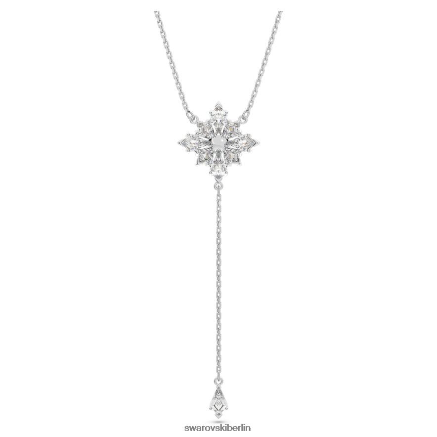 Swarovski Stella Y Halskette Stern, weiß, rhodiniert Schmuck HLT44834