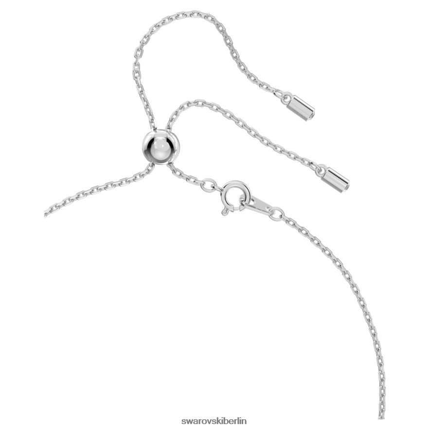 Swarovski Stella Y Halskette Stern, weiß, rhodiniert Schmuck HLT44834