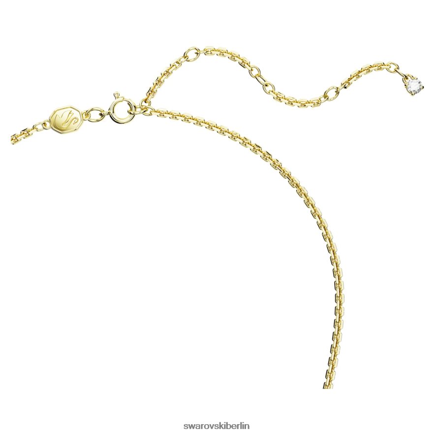 Swarovski Volta Love Halskette weiß, vergoldet Schmuck HLT44891