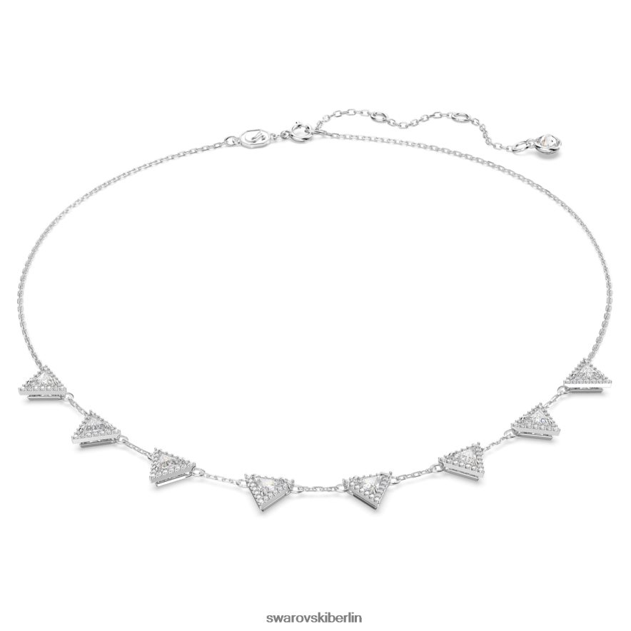 Swarovski ortyx-Halskette Dreiecksschliff, weiß, rhodiniert Schmuck HLT44851