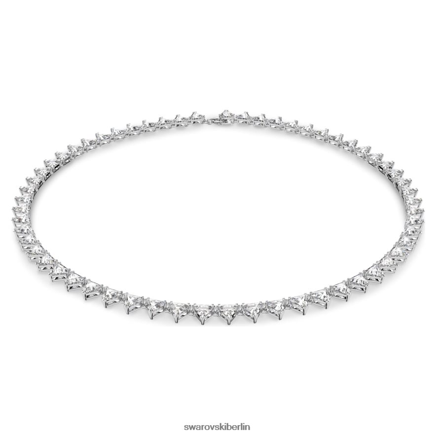 Swarovski ortyx-Halskette Dreiecksschliff, weiß, rhodiniert Schmuck HLT44854