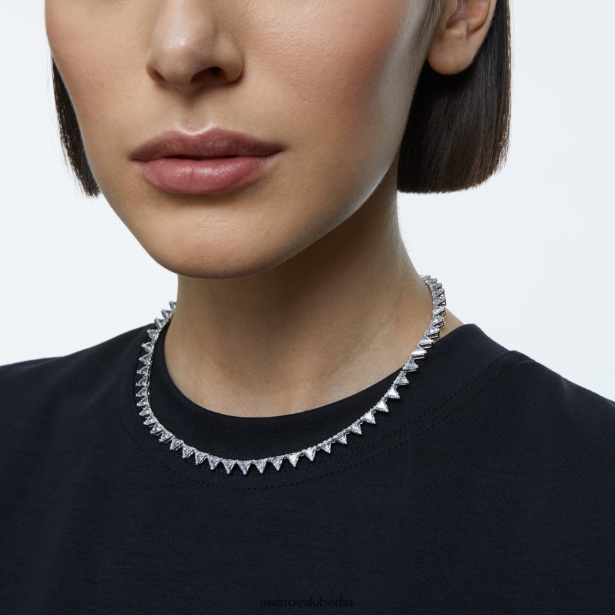 Swarovski ortyx-Halskette Dreiecksschliff, weiß, rhodiniert Schmuck HLT44854
