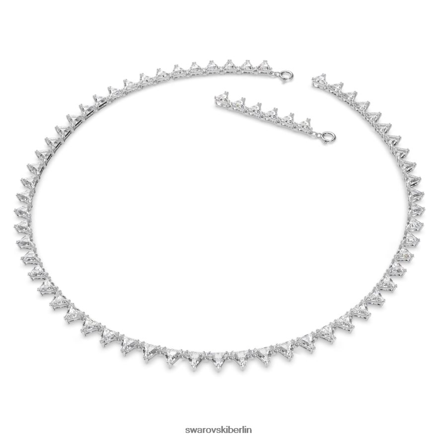 Swarovski ortyx-Halskette Dreiecksschliff, weiß, rhodiniert Schmuck HLT44854