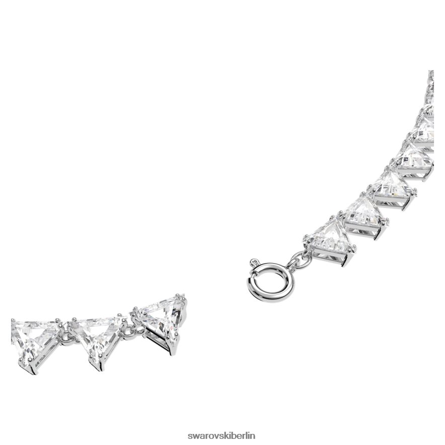 Swarovski ortyx-Halskette Dreiecksschliff, weiß, rhodiniert Schmuck HLT44854