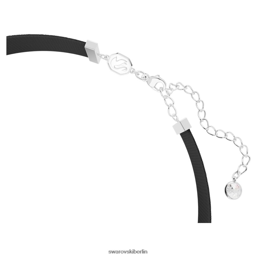 Swarovski Ein Halsband Herz, rosa, rhodiniert Schmuck HLT448357