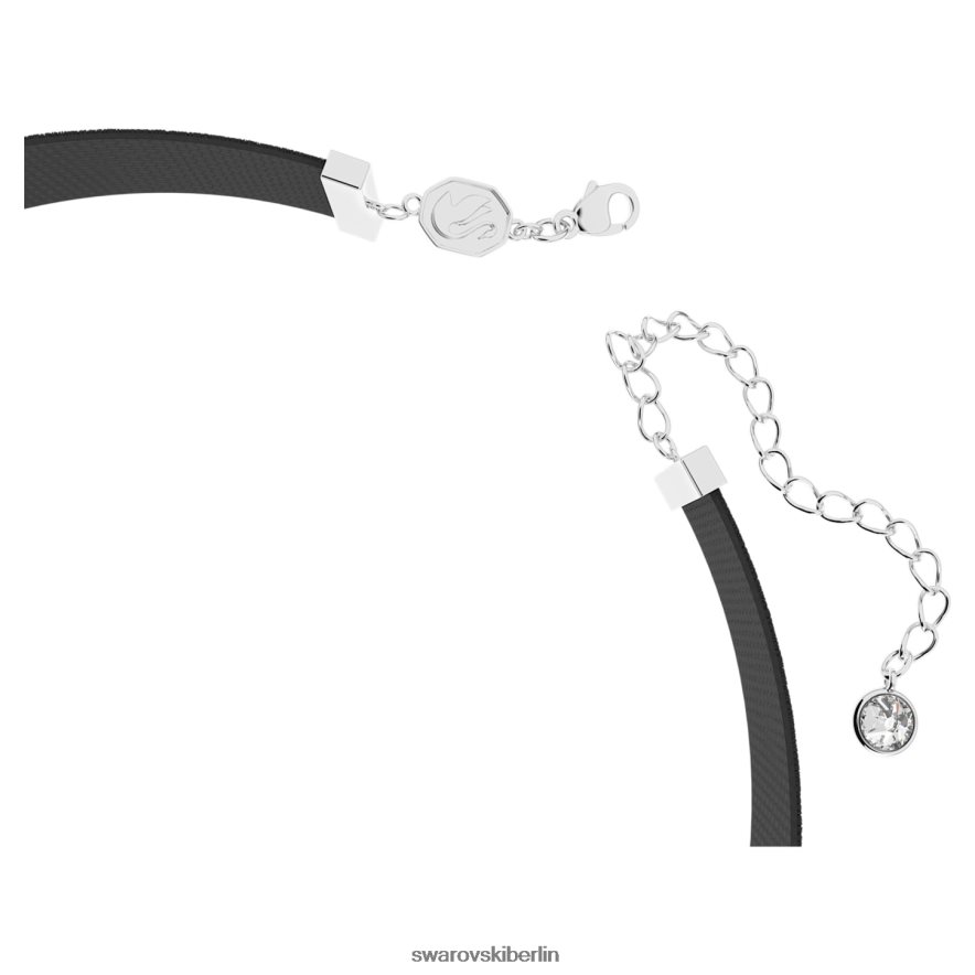 Swarovski Ein Halsband Herz, weiß, rhodiniert Schmuck HLT448354