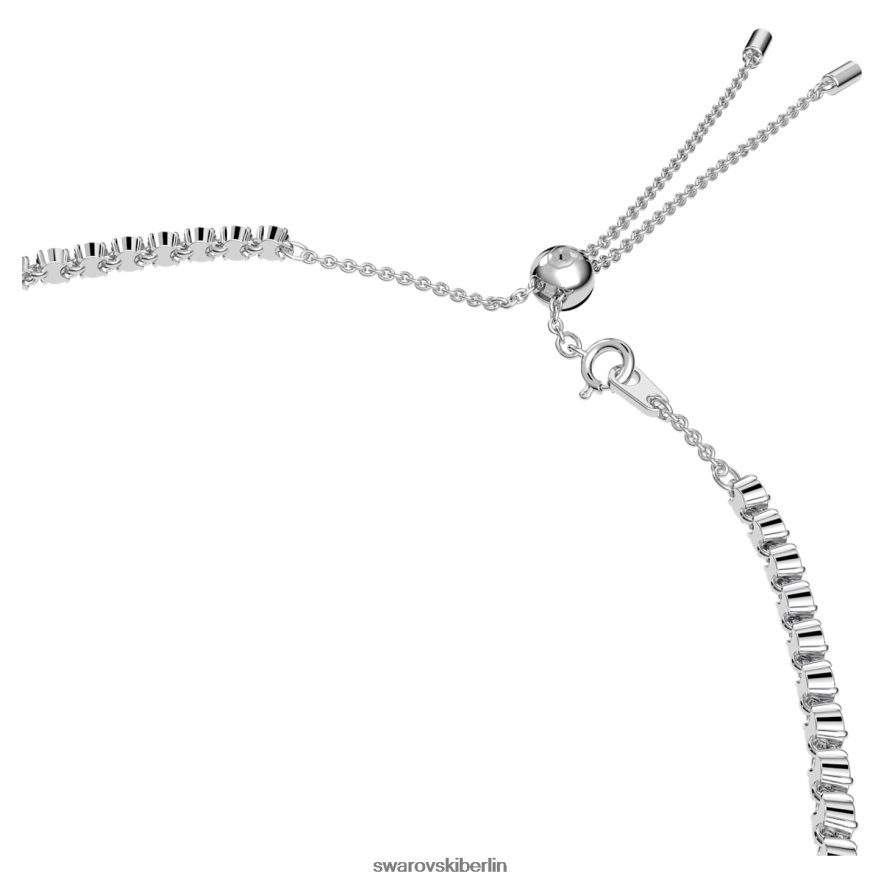 Swarovski Stella-Halsband Stern, weiß, rhodiniert Schmuck HLT448348