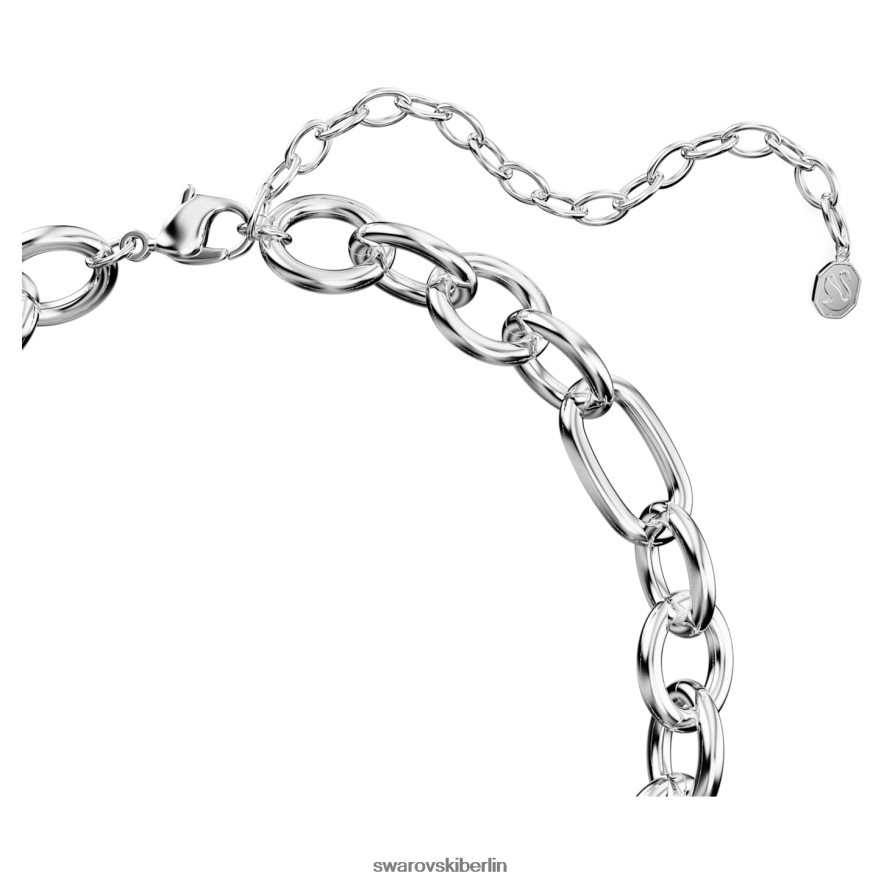 Swarovski ikonisches Schwanenhalsband Schwan, weiß, rhodiniert Schmuck HLT448363