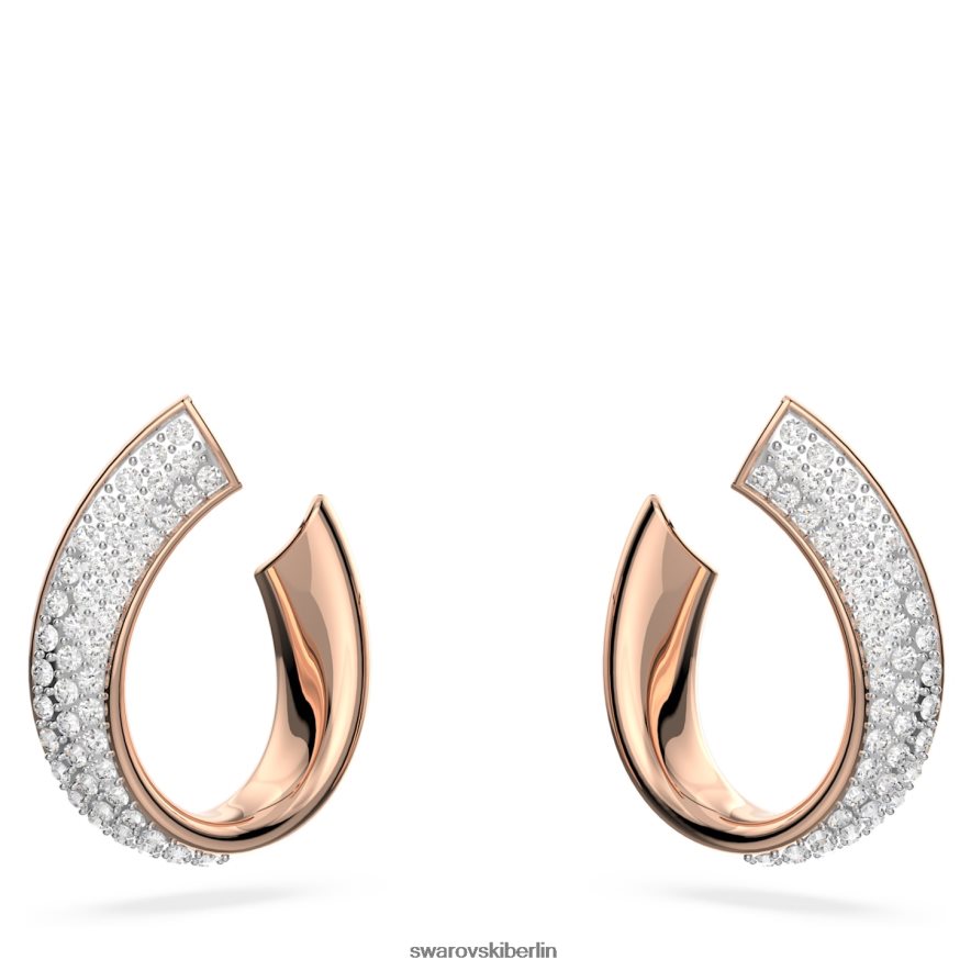 Swarovski Es gibt Creolen weiß, rosévergoldet Schmuck HLT448883