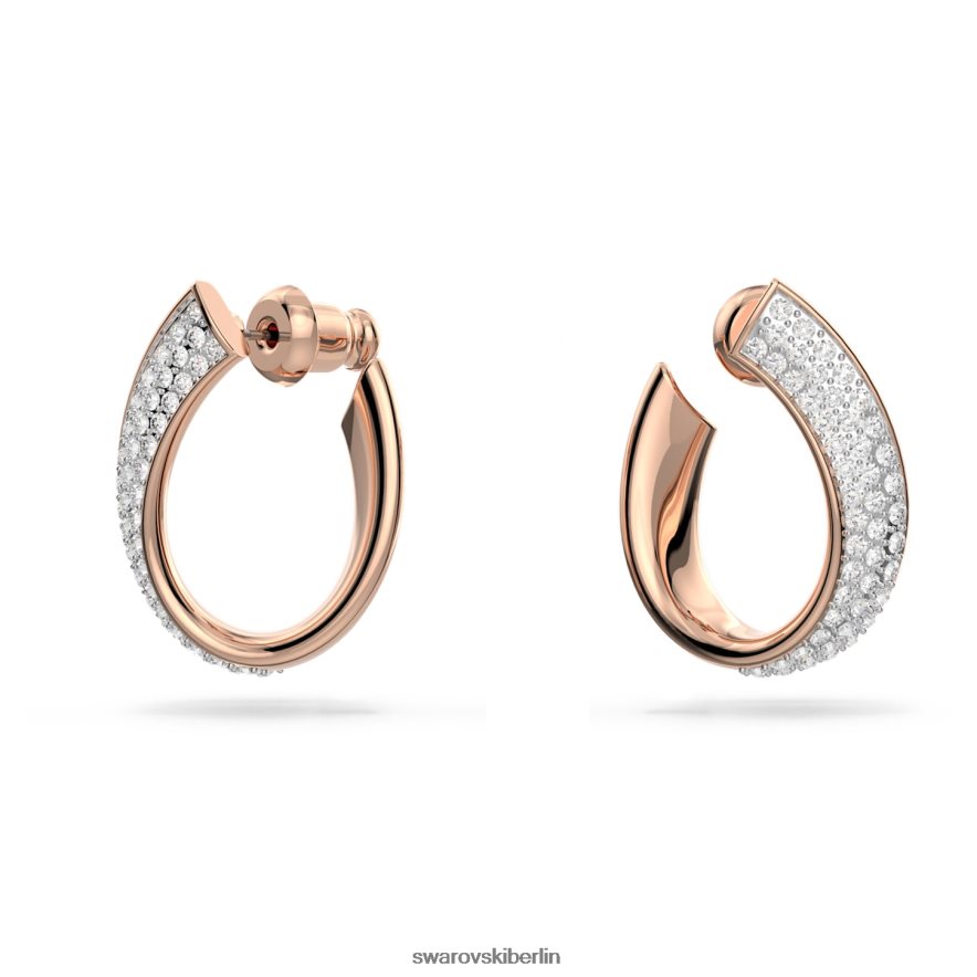 Swarovski Es gibt Creolen weiß, rosévergoldet Schmuck HLT448883
