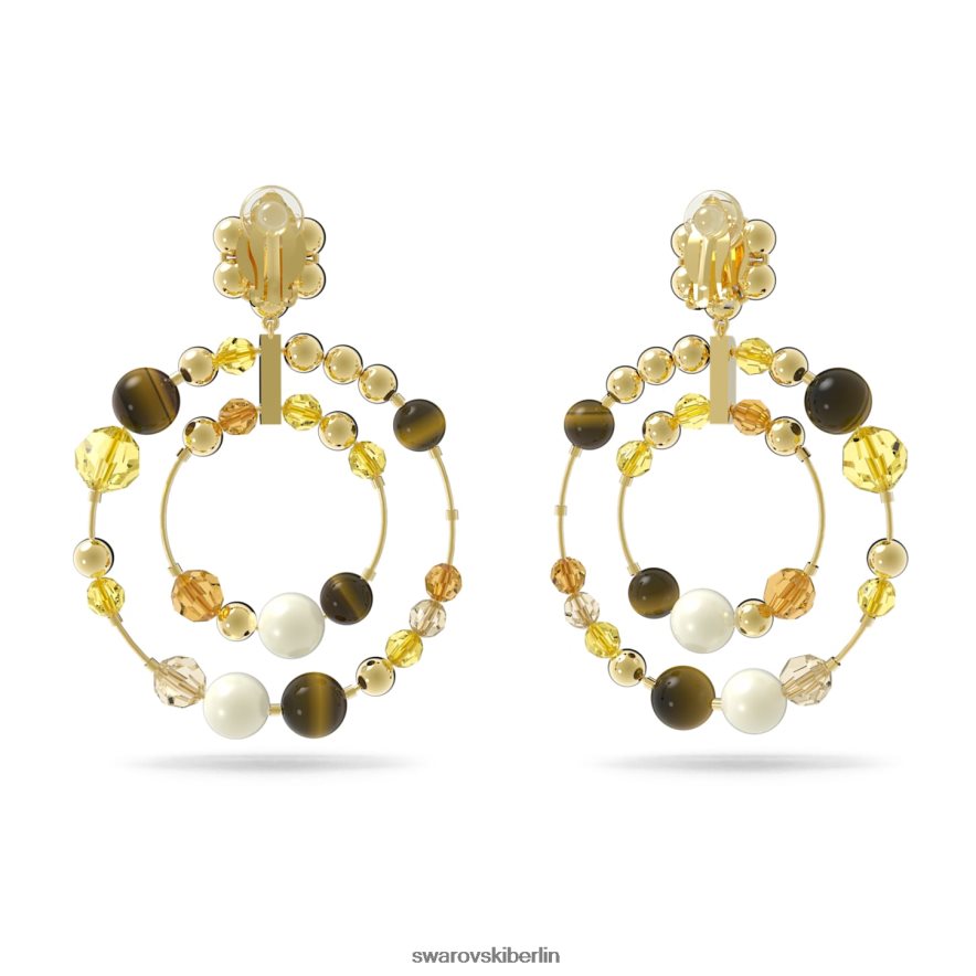 Swarovski Somnia-Creolen mehrfarbig, vergoldet Schmuck HLT448930