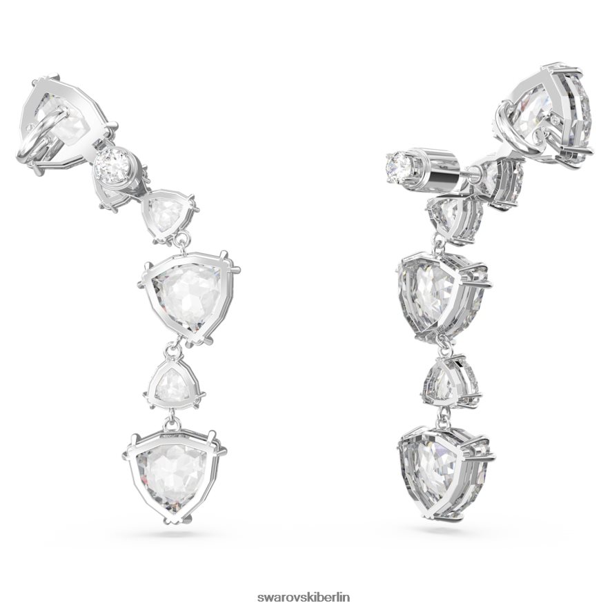 Swarovski Mesmera-Ohrmanschetten Trilliantschliff, weiß, rhodiniert Schmuck HLT448961