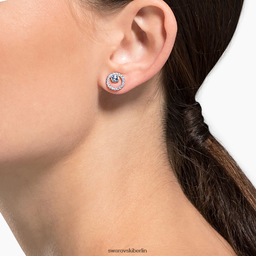 Swarovski Kreativität-Ohrstecker weiß, rosévergoldet Schmuck HLT448665