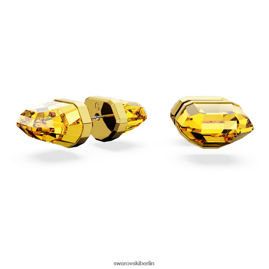 Swarovski Leuchtende Ohrstecker gelb, vergoldet Schmuck HLT448715