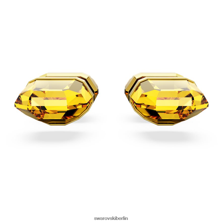 Swarovski Leuchtende Ohrstecker gelb, vergoldet Schmuck HLT448715