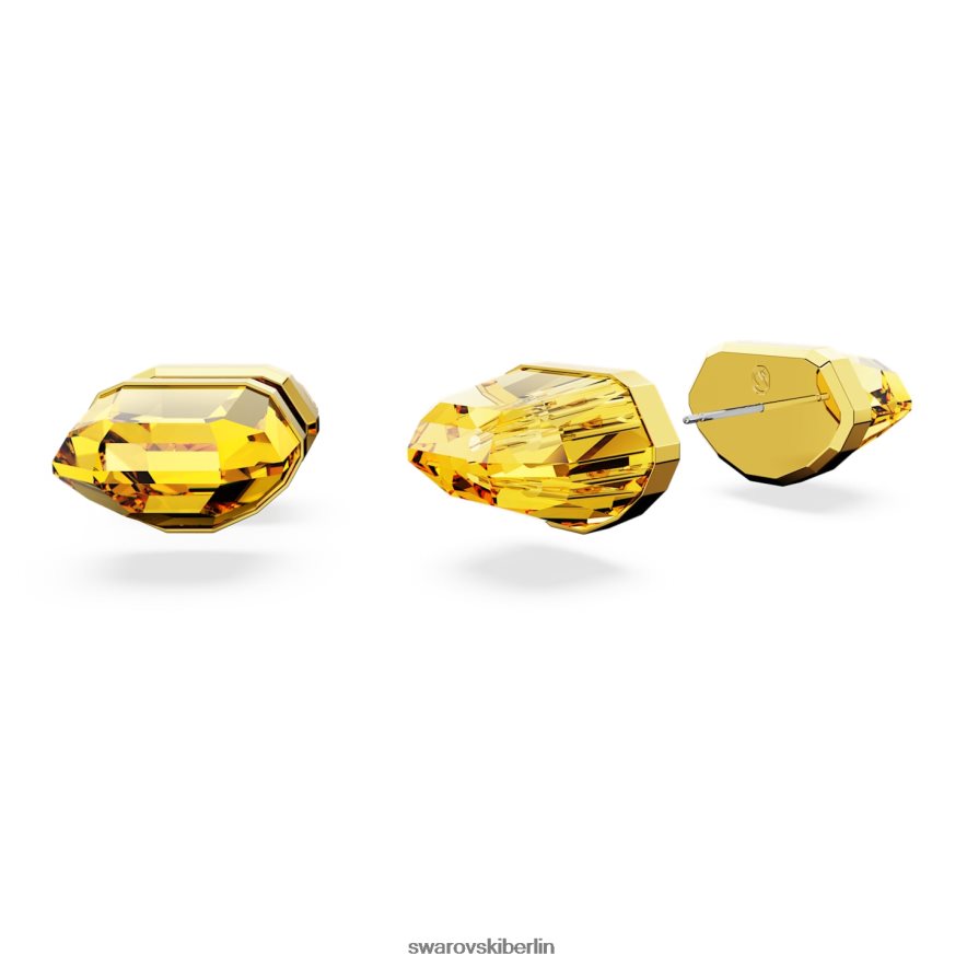 Swarovski Leuchtende Ohrstecker gelb, vergoldet Schmuck HLT448715