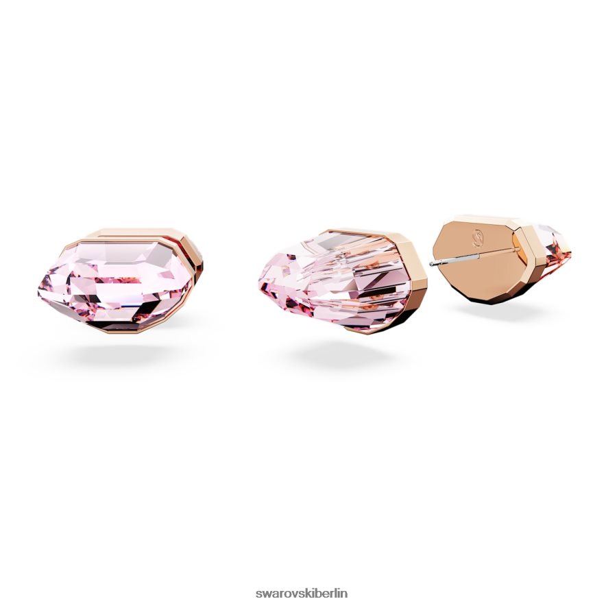 Swarovski Leuchtende Ohrstecker rosa, rosévergoldet Schmuck HLT448737