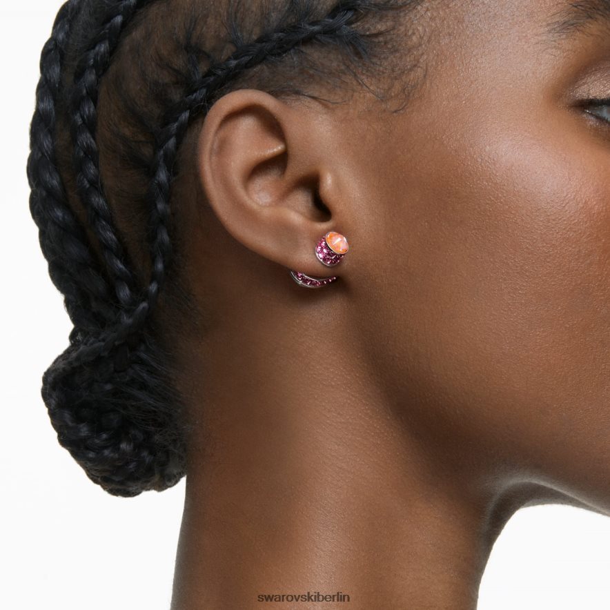 Swarovski Orbita-Ohrstecker Tropfenschliff, mehrfarbig, rhodiniert Schmuck HLT448700