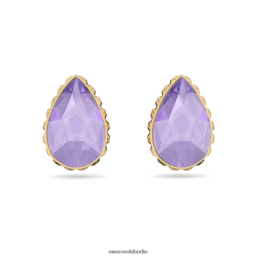 Swarovski Orbita-Ohrstecker Tropfenschliff, mehrfarbig, vergoldet Schmuck HLT448706