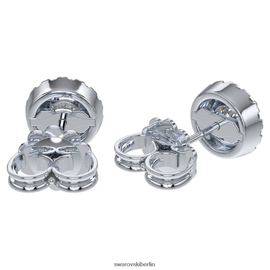 Swarovski Signature-Ohrstecker 14 Karat Weißgold Schmuck HLT448654