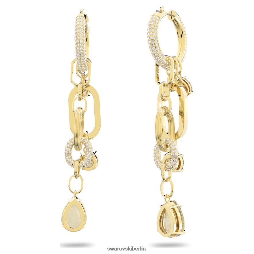 Swarovski Imber-Tropfenohrringe braun, vergoldet Schmuck HLT448861