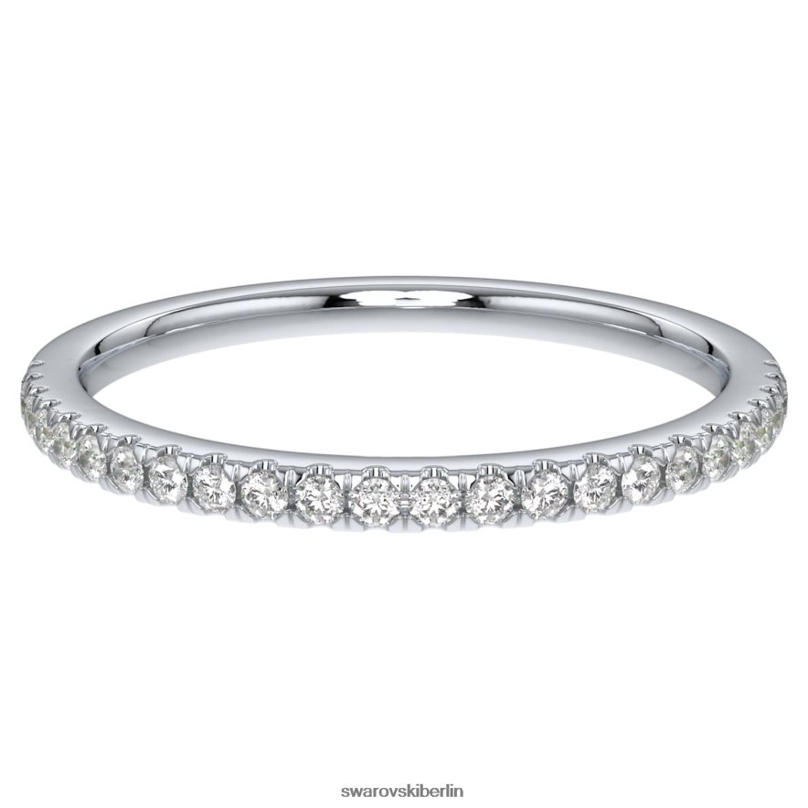 Swarovski Ewigkeitsring 14 Karat Weißgold Schmuck HLT448990
