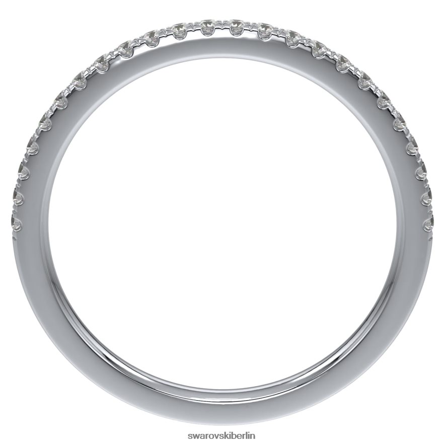 Swarovski Ewigkeitsring 14 Karat Weißgold Schmuck HLT448990