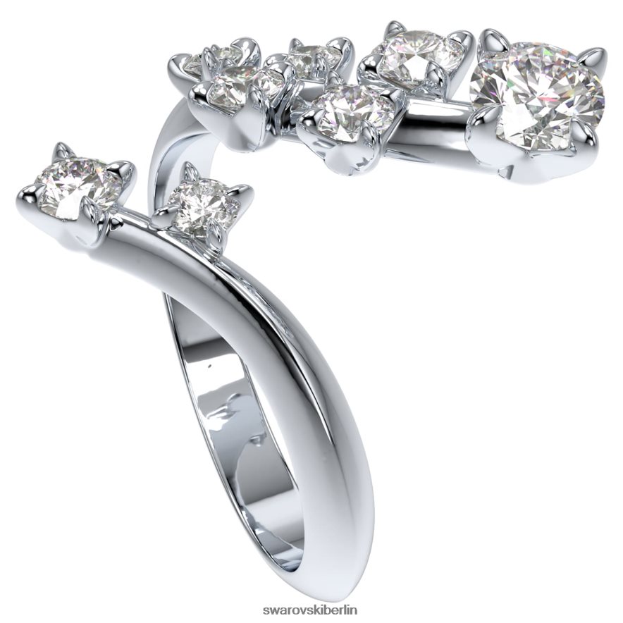 Swarovski Intimring 14 Karat Weißgold Schmuck HLT448989