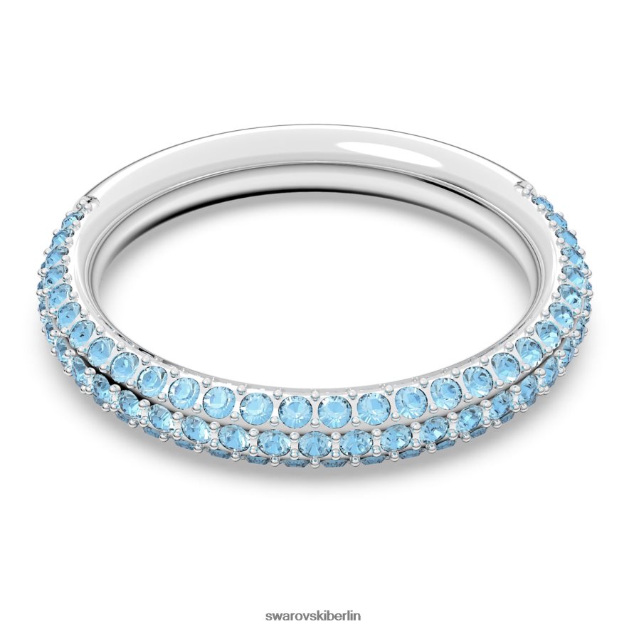 Swarovski Steinring blau, rhodiniert Schmuck HLT4481018