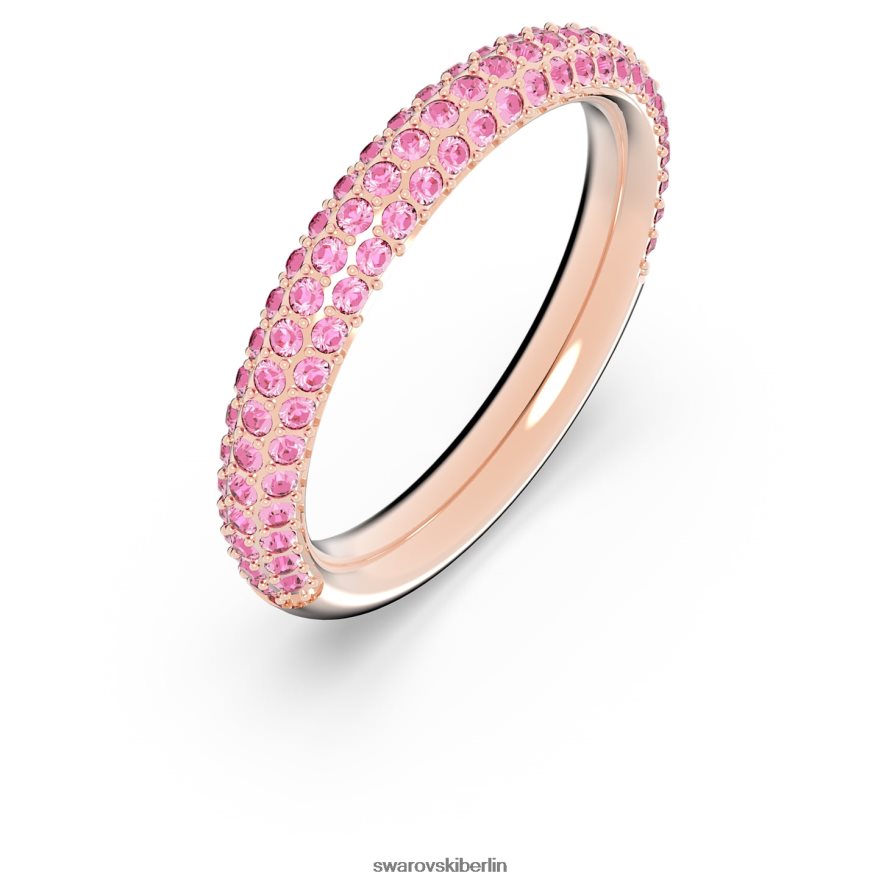 Swarovski Steinring rosa, rosévergoldet Schmuck HLT4481015