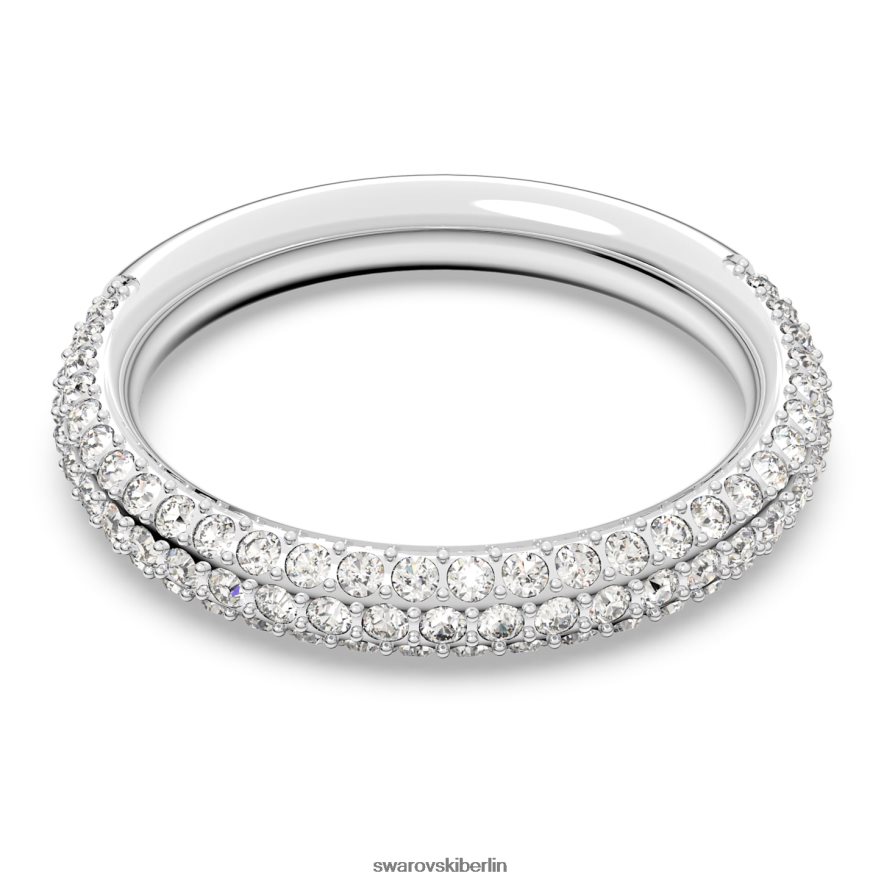 Swarovski Steinring weiß, rhodiniert Schmuck HLT4481010