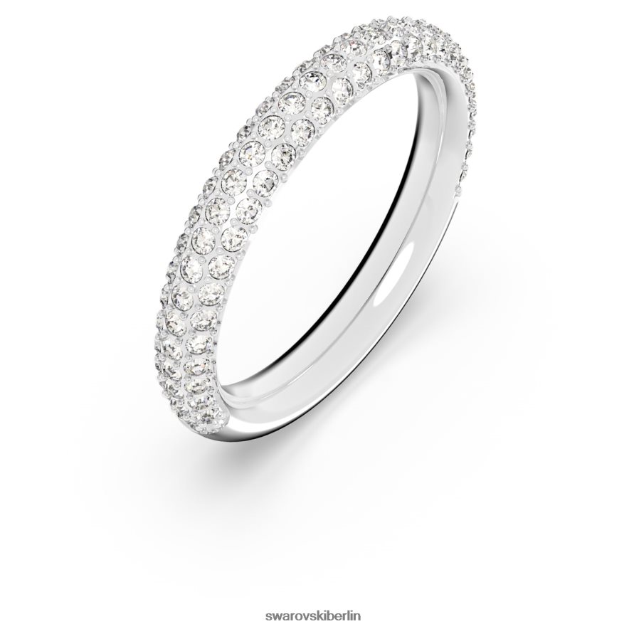Swarovski Steinring weiß, rhodiniert Schmuck HLT4481010