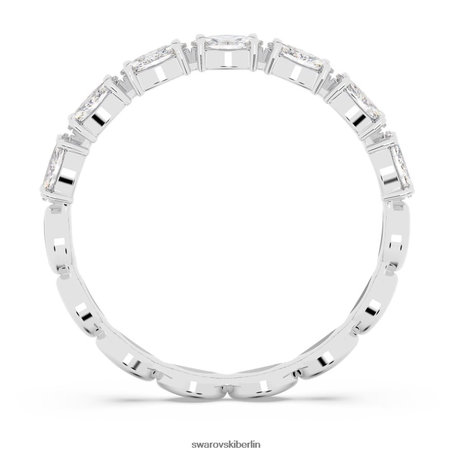 Swarovski Vittore-Ring Marquiseschliff, weiß, rhodiniert Schmuck HLT4481004
