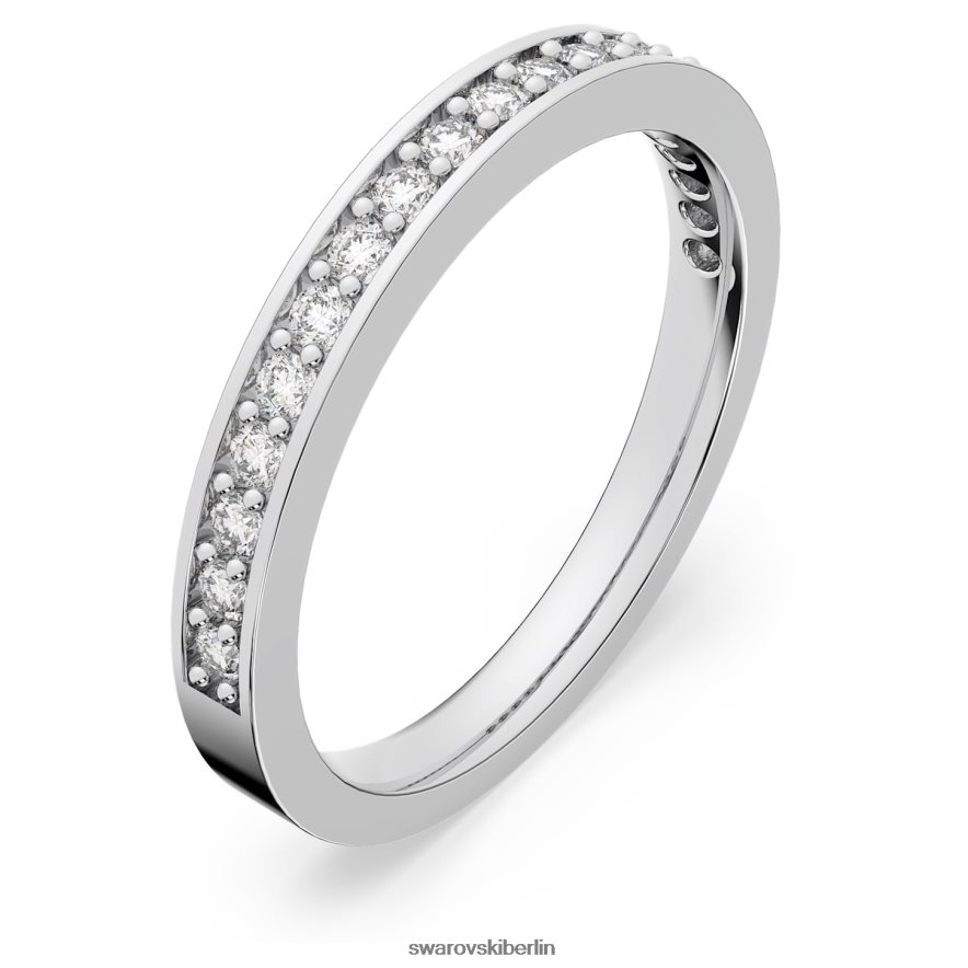 Swarovski seltener Ring weiß, rhodiniert Schmuck HLT4481006