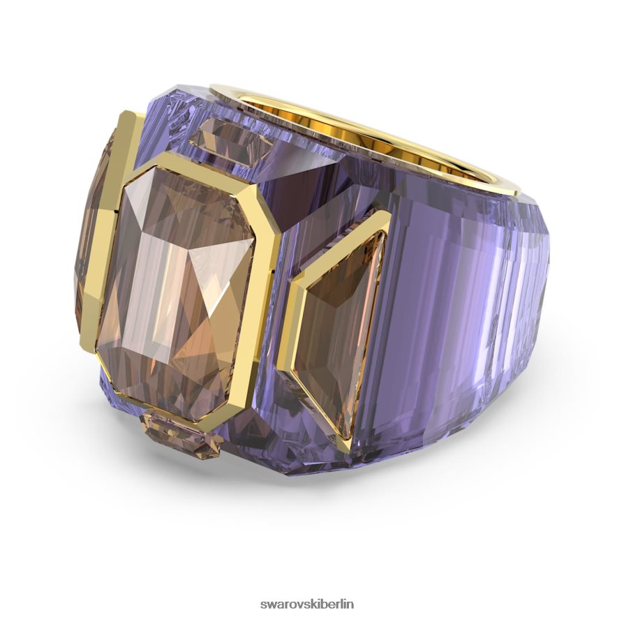 Swarovski Chroma-Cocktailring lila, vergoldet Schmuck HLT4481051