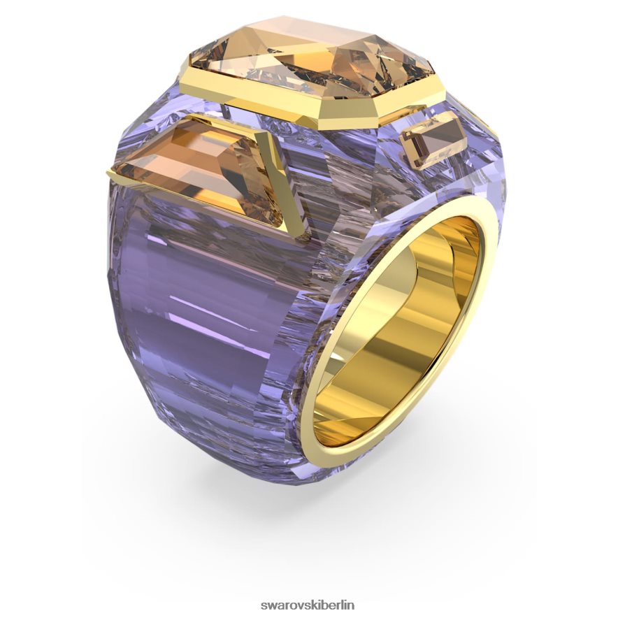 Swarovski Chroma-Cocktailring lila, vergoldet Schmuck HLT4481051