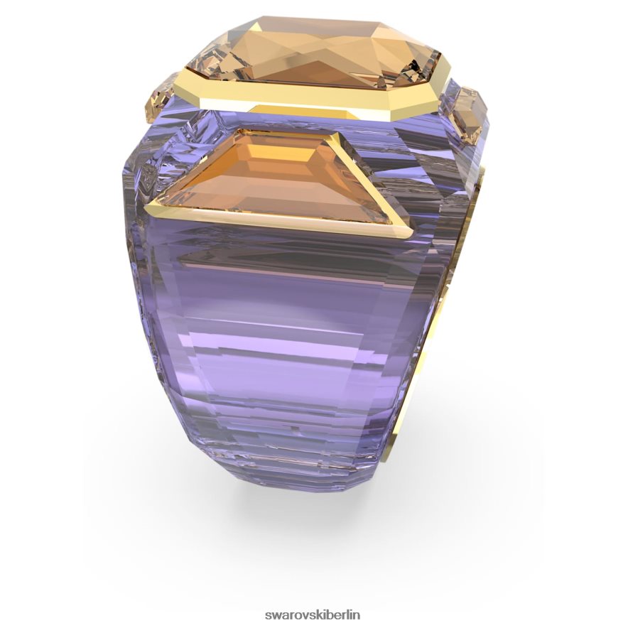 Swarovski Chroma-Cocktailring lila, vergoldet Schmuck HLT4481051