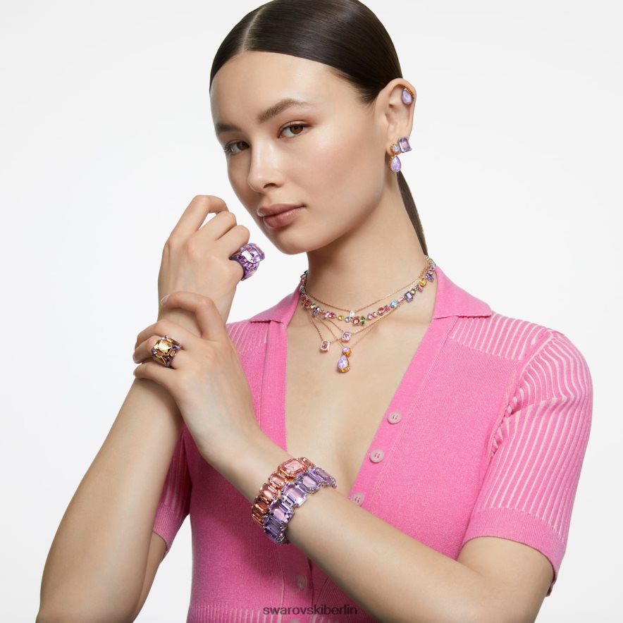 Swarovski Chroma-Cocktailring lila, vergoldet Schmuck HLT4481051