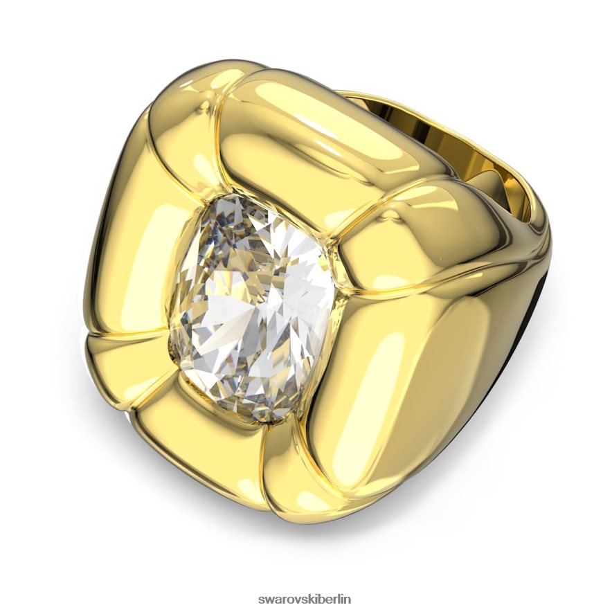 Swarovski Dulcis-Cocktailring Kissenschliff, Goldton, vergoldet Schmuck HLT4481053