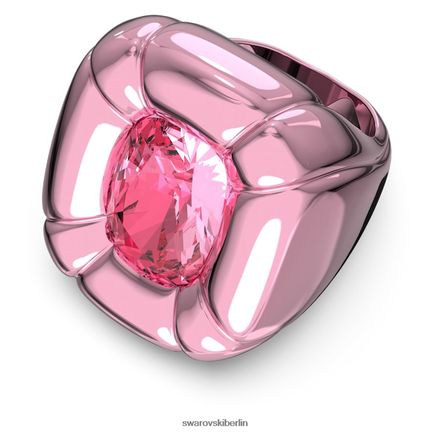 Swarovski Dulcis-Cocktailring Kissenschnitt, rosa Schmuck HLT4481048